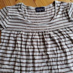 グラマティコボーダーチュニック半袖M.C.GRAMMATICOマタニティルームウェアパジャマ寝間着の画像