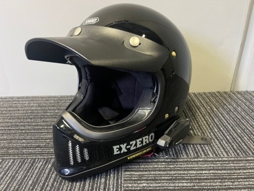 ［売約済］SHOEI EX-ZERO  インカム付き バイザー付き　超美品