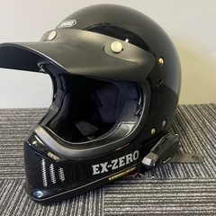 ［売約済］SHOEI EX-ZERO  インカム付き バイザー付...