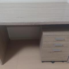 シンプルデスク2点セット　美品　募集9/7まで