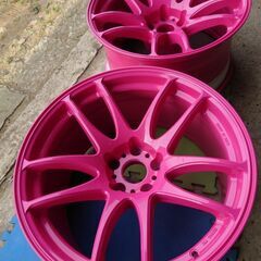 ワーク CR極 kiwami 9.5J -15 ピンク 114....