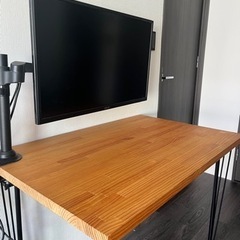 【定価総額15万円】デスク&モニター モニターアームの画像