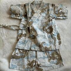 80 サイズ 甚平 ゆかた 男