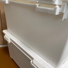 JEJ ロッキンポッド L オープンボックス 収納ボックス おしゃれ 収納ケース フタ付き 前開き フラップボックス 日本製 国産 プラスチック収納 衣装ケース 衣類収納 カバコみたいの画像
