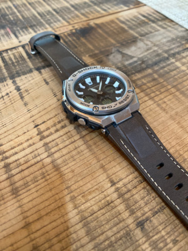 G-SHOCK GST-W130L-1AJF G-STEEL Gスチール タフソーラー 電波受信 電波ソーラー マルチバンド6 シルバ