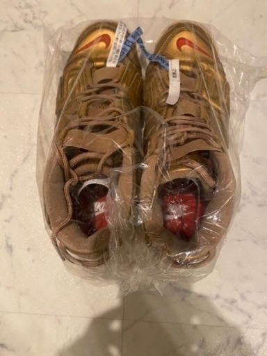 服/ファッション SUPREME x NIKE AIR MORE UPTEMPO