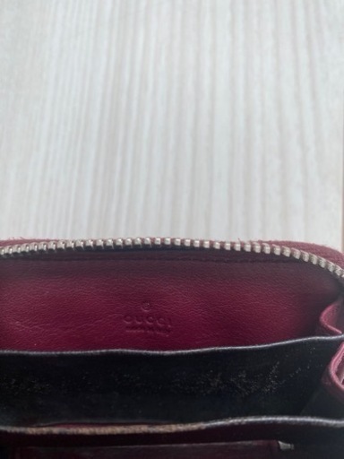 C853 GUCCI クロコケース ★ ボルドー
