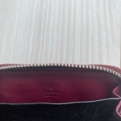 	C853 GUCCI クロココインケース ★ ボルドーの画像