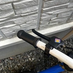 D-bike ブレーキ付きキックバイク　青　ブルー　ストライダーの画像