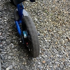 D-bike ブレーキ付きキックバイク　青　ブルー　ストライダーの画像