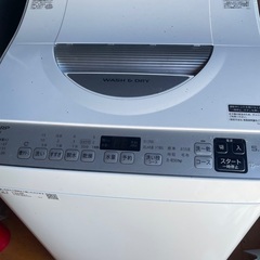 シャープ　洗濯乾燥機