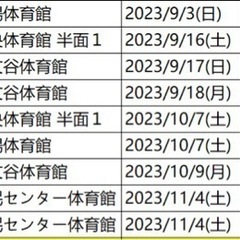 11.25目黒区周辺バドミントン − 東京都