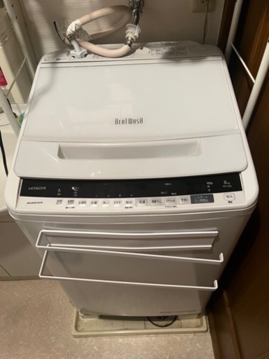 2019年HITACHI ビートウォッシュ8kg 保証期間内