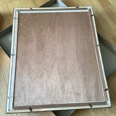 押絵　、押し絵　色紙　絵画　額　額縁　約42.5×52.5×4㎝の画像