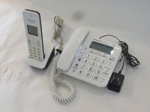 リサイクル品 Panasonic コードレス電話機 VE-GZ208　N-181