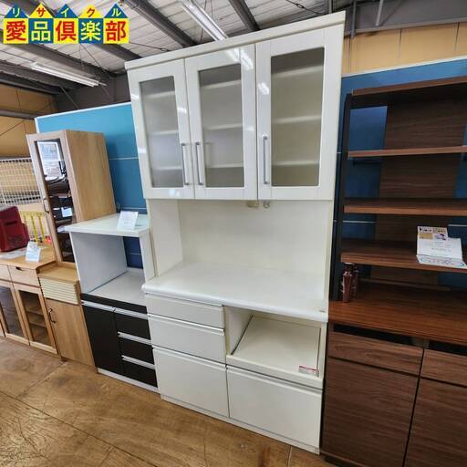 【愛品倶楽部柏店】NITORI 3枚扉キッチンボード BELIZE