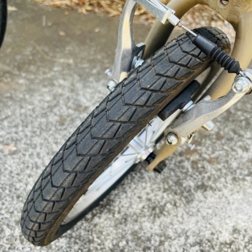 8.2kg！キャプテンスタッグ アルミ製折りたたみ自転車