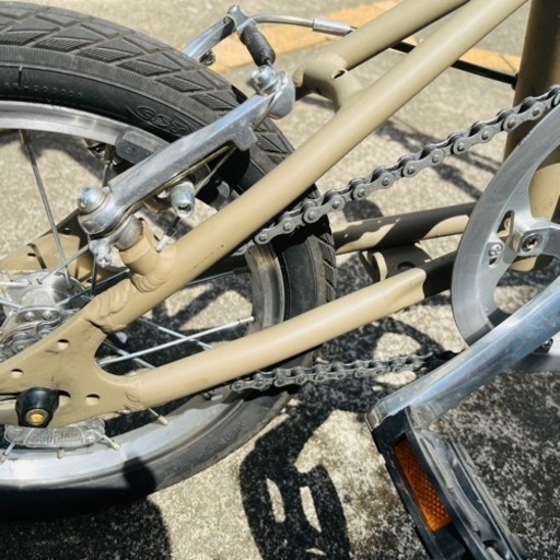 8.2kg！キャプテンスタッグ アルミ製折りたたみ自転車