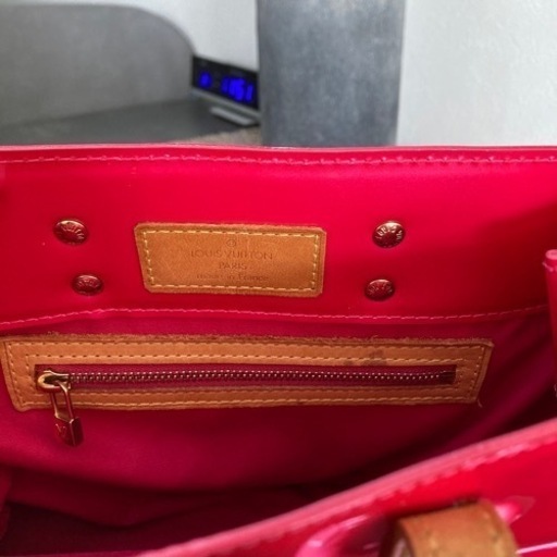 【LOUIS VUITTON】ルイヴィトン　ハンドバッグ　ヴェルニ　ピンク