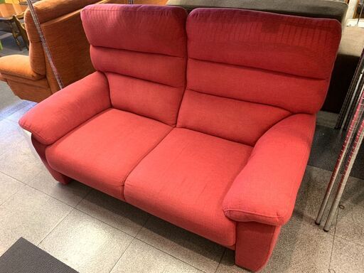 1-61 ハイバック 2Pソファー【一部地域配送可・現状渡し】カグマニア