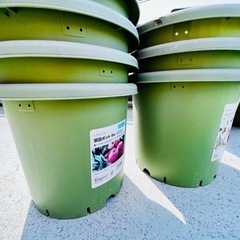 園芸セット　鉢、プランター、支柱の画像