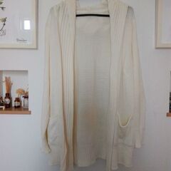 TOPVALU綿混カーディガン　LLサイズ