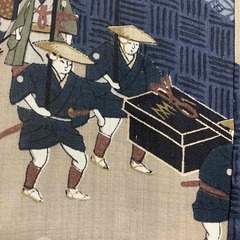 新品　大名行列柄　長襦袢　　いかがでしょうか？の画像