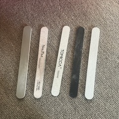 ネイルファイル6本セット　爪やすり