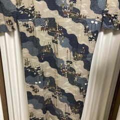 新品　大名行列柄　長襦袢　　いかがでしょうか？の画像
