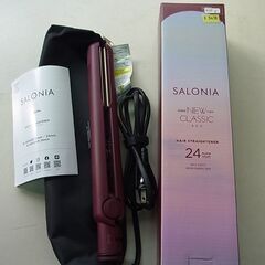 【㉚】SALONIA　サロニア　ストレートヘアアイロン　ニューク...