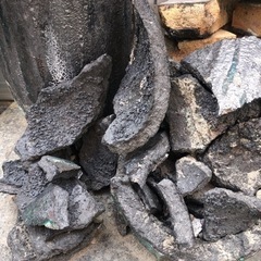 黒鉛と耐火炉蓋です