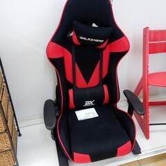 ★ジモティ割あり★  ゲーミングチェア ブラック・レッド H10...