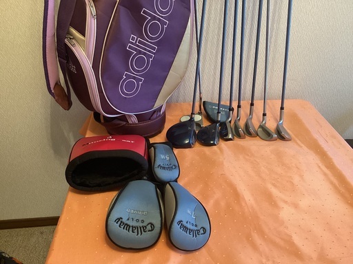 キャロウェイ　レディースゴルフハーフセット