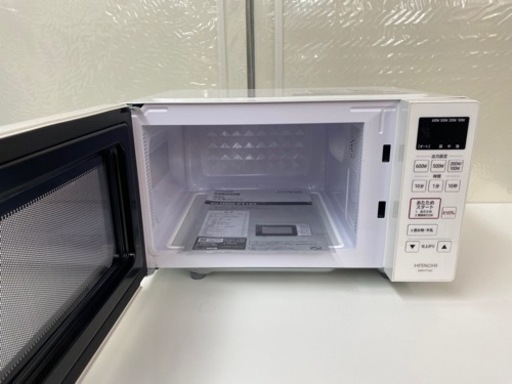 I762 ? HITACHI 電子レンジ 800Ｗ ★ 2020年製 ⭐動作確認済 ⭐クリーニング済