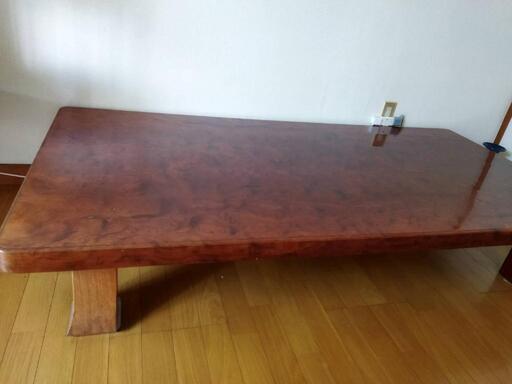 一枚板　座卓　ローテーブル