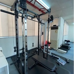 パワーラックスミスマシン付き＋ラットプルマシンの画像