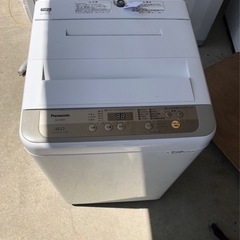 6.0kg 洗濯機 2017年製 NA-F60B11　Panasonic パナソニック