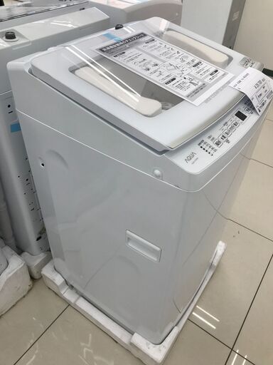 ★ジモティ割あり★ AQUA 洗濯機(新品未使用) 7kg 22年製 動作確認／クリーニング済み HJ444