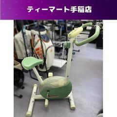 AUSSIE エアロバイク 負荷調整可能 グリーン系 健康器具 ...