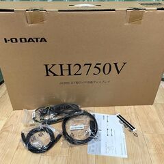 4K/27インチモニター　I-O DATA KH2750V-UHD 27インチ/4K60Hz/HDR10/広視野角ADSパネル/HDCP2.2/フリッカーレスの画像