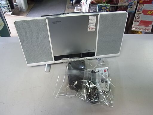 KOIZUMI コイズミ　ステレオCDシステム　SDB-4342　ホワイト　2020年製　CDコンポ　USB　SDカード