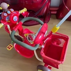 取引中※アンパンマン 三輪車 手押し車の画像