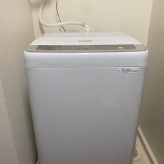 パナソニック洗濯機６キロ