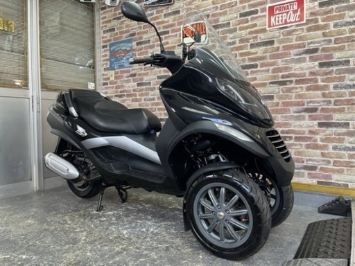 【極上美車絶好調♪希少超低走行♪ETC等装備満載！正真正銘普通免許仕様！PIAGGIO ピアジオ MP3 250RL  動画  検）ジレラ フォコ トライク