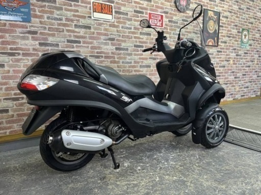 【極上美車絶好調♪希少超低走行♪ETC等装備満載！正真正銘普通免許仕様！PIAGGIO ピアジオ MP3 250RL  動画  検）ジレラ フォコ トライク