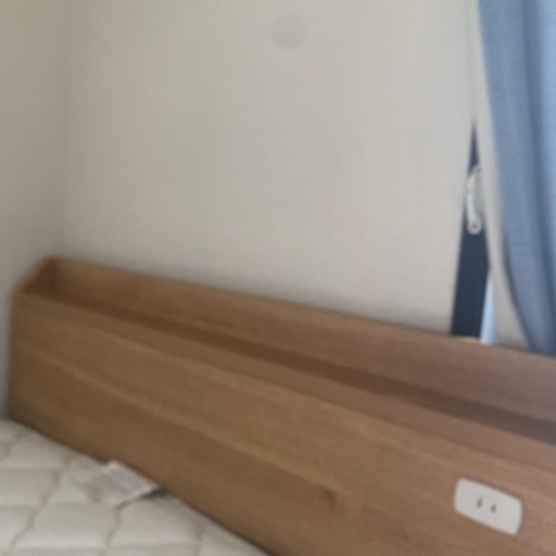 引取先決定しました。引き出し収納付きベッド※マットレス付き