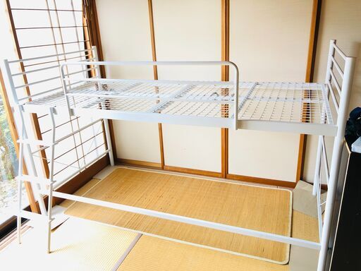 【購入者決定】ニトリ ロフトベッド 白