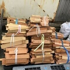 ⑤【無料】端材　薪や焚き火用にいかがですか