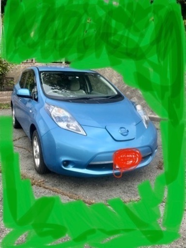 日産リーフ平成23年　蓄電池　V2H  7セグ　兵庫県