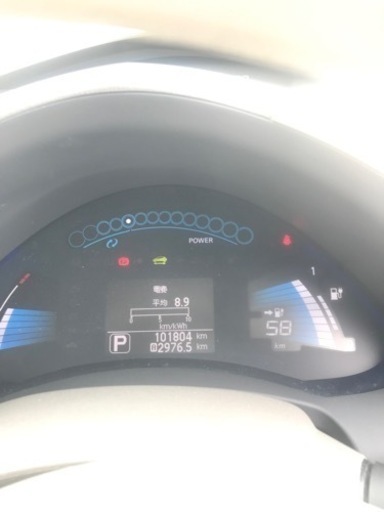 日産リーフ平成23年　蓄電池　V2H  7セグ　兵庫県
